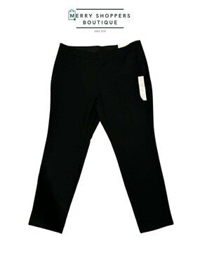 Black High Rise Skinny Pants